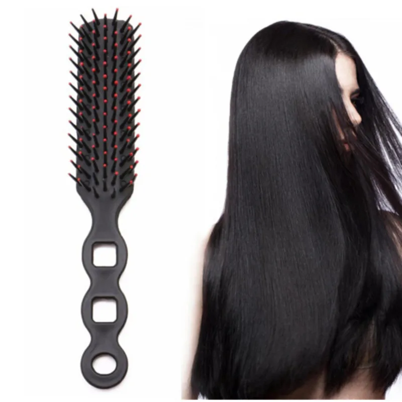 

Professional Salon Women/Man Hairdressing Cushion Massage Plastic Hair Comb Anti-static Styling Tools