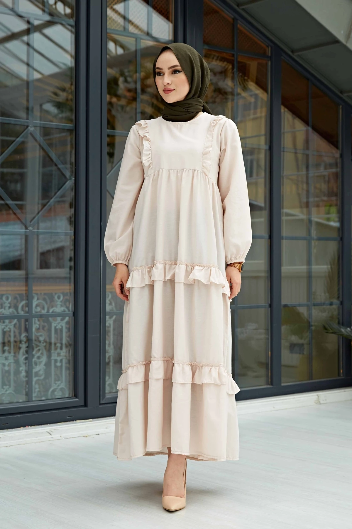 Dress women's dresses 2021 kaftan abaya long Muslim evening dresses hijab abayas Turkish Hijab Party Casual women clothes