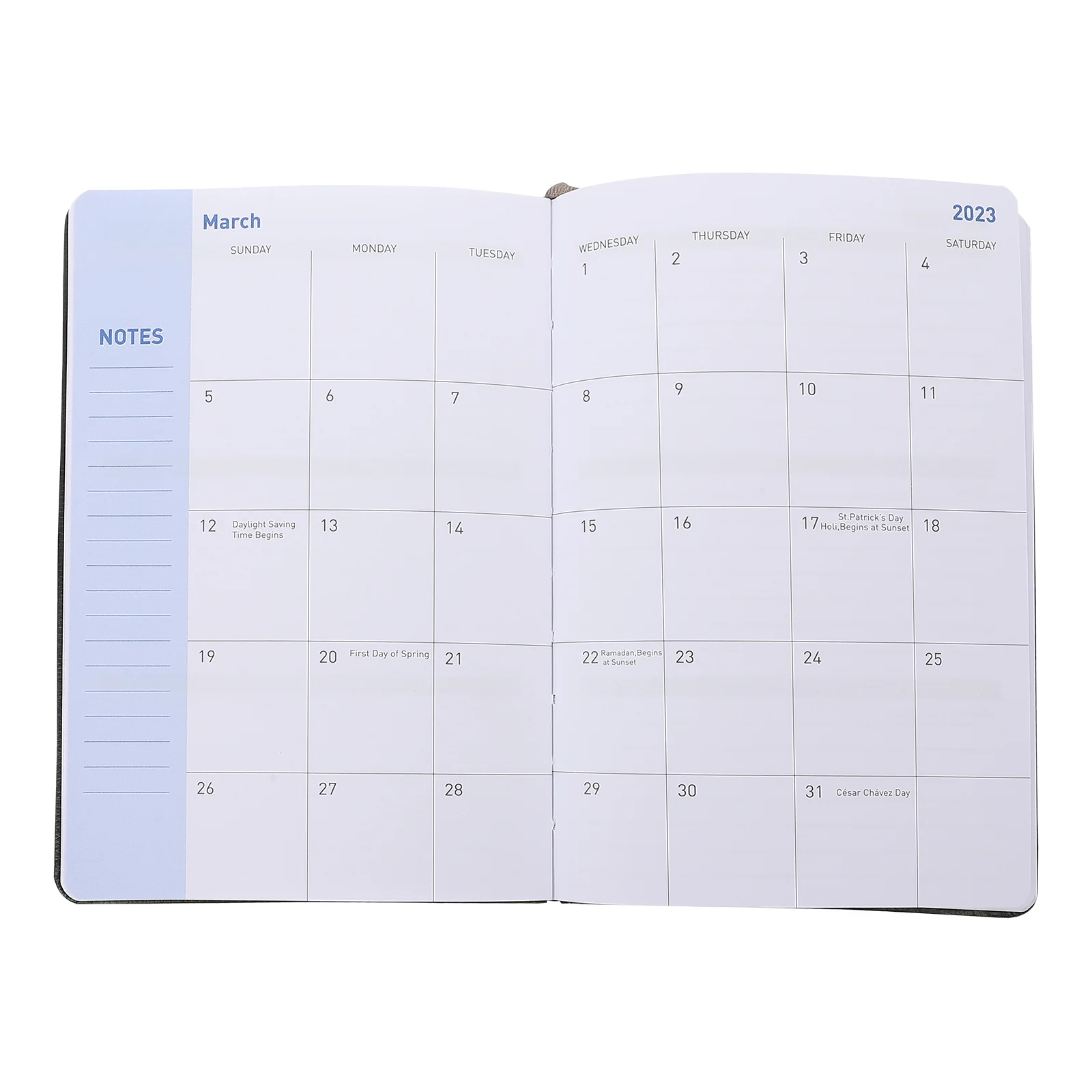 

Planner Notebook Book Daily Do Note List Weekly Appointment Academic Calendar 2023 Notepad Agenda Monthly Household Year Diary