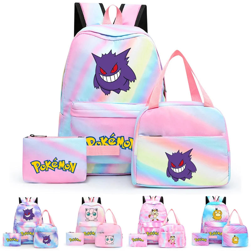 

3 шт., набор ярких рюкзаков для девочек-подростков