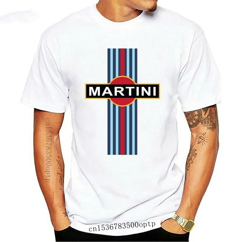 

Camiseta Vintage de Martini Racing Car, regalo Retro, ropa de marca, Tops, novedad, 556