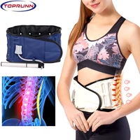 decompression lumbar back belt for men women backach pain reliever adjustable waist spine air inflatable traction belt support