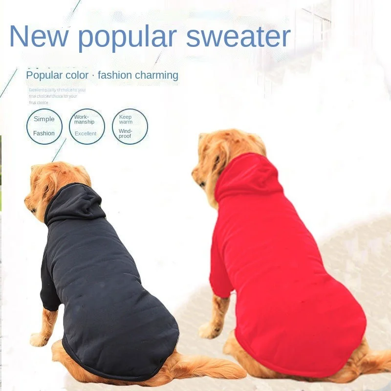 

Spring Autumn Dog Clothing Solid Color Pet Clothes Small Medium Big Dog Hoodie Dog Pug French Bulldog Pet Clothes Pet Supplies