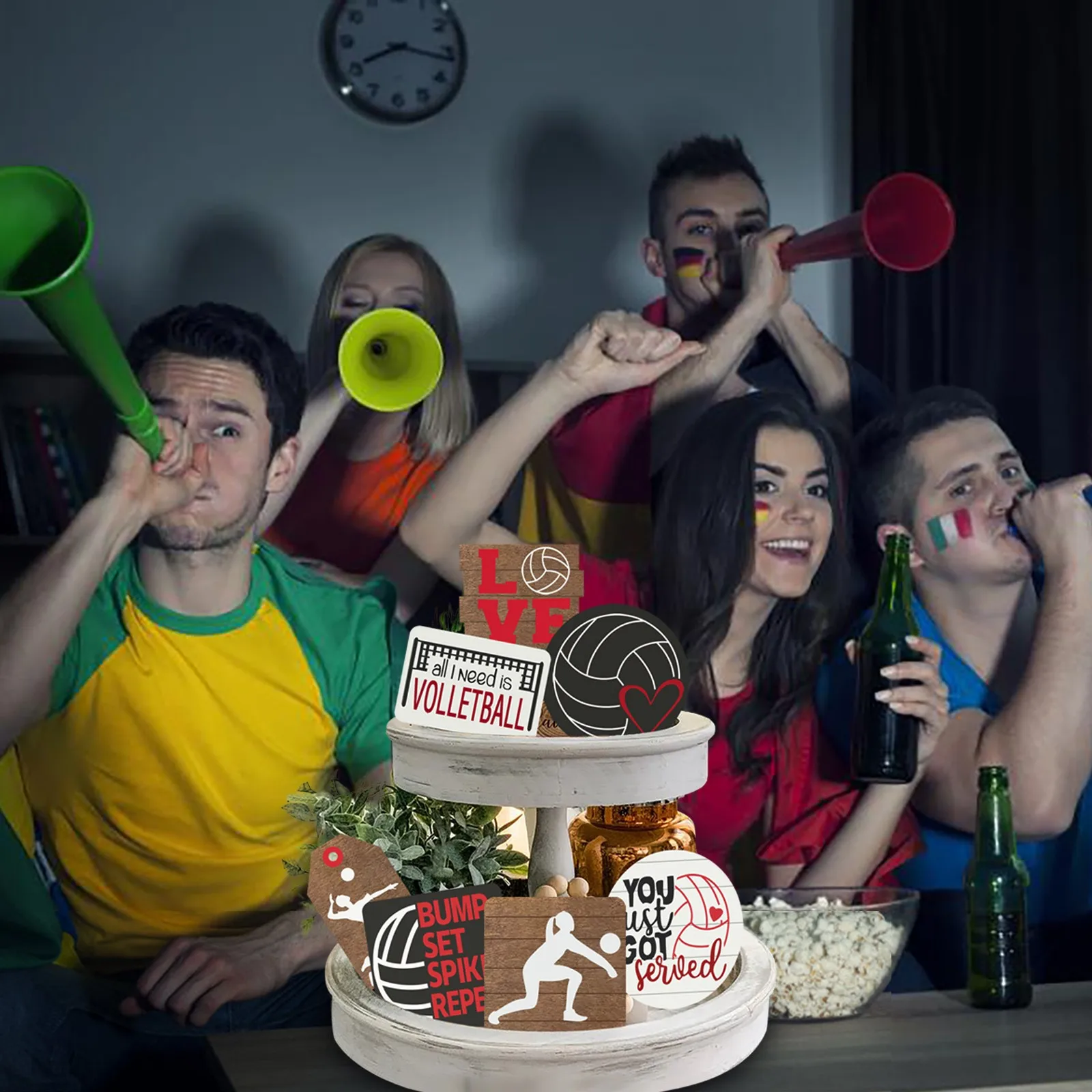 

Оконная рама, кухонный декор, спортивный волейбольный слой, лоток, слой ed-лоток, украшение, Женский волейбольный логотип спортивное украшен...