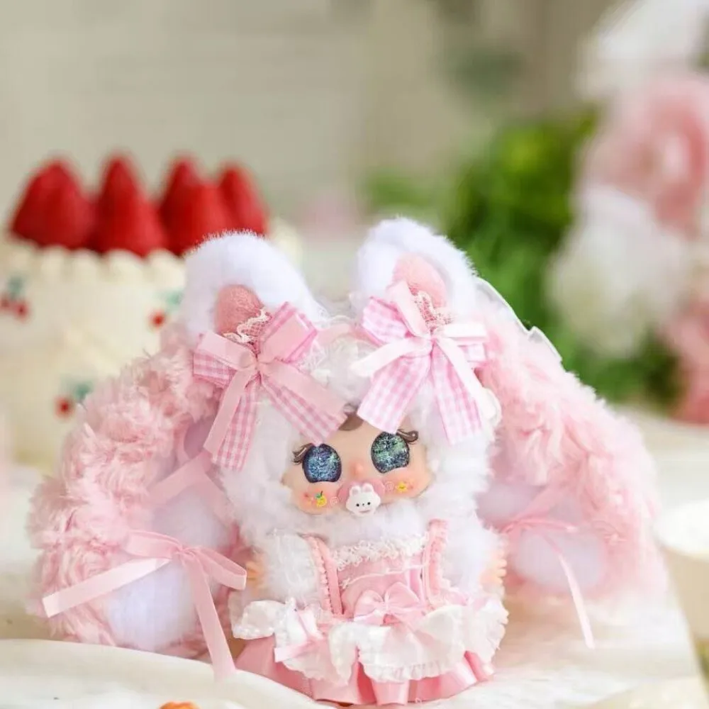 Фото JIIMO Sweet Slumber Manor: Виниловые фигурки-сюрпризы в коробках, коллекция милых животных-подвесок, загадочные игрушки, куклы-зайчики, маленькие кролики №4