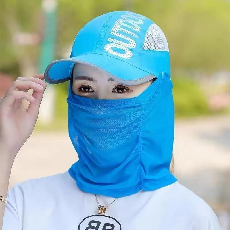 Уличная Солнцезащитная шапка для альпинизма быстросохнущая Складная съемная