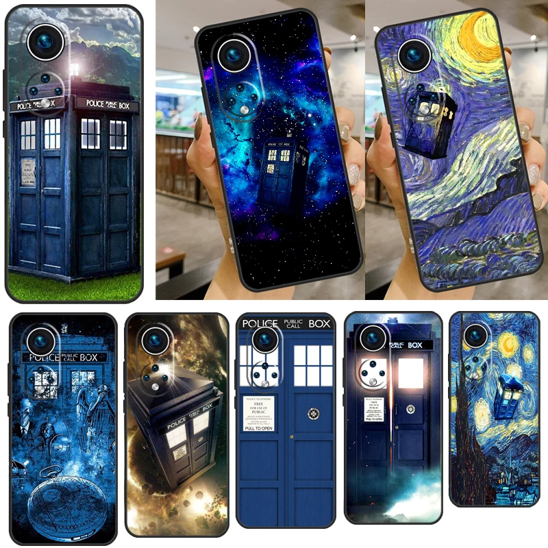 

Чехол Tardis Doctor Who для Huawei P20 Lite P30 P40 Pro Nova 9 Nova 5T P Smart 2019, чехол для телефона Honor 50