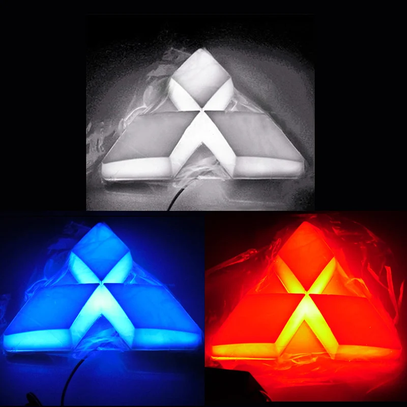 8cm 4D Car Front LED Emblem Light Badge Modified Accessories for Mitsubishi Lancer 9 10 ASX L200 Colt Pajero Outlander Eclipse 8cm 4D Car Front LED Emblem Light Badge Modified Accessories for Mitsubishi Lancer 9 10 ASX L200 Colt Pajero Outlander Eclipse