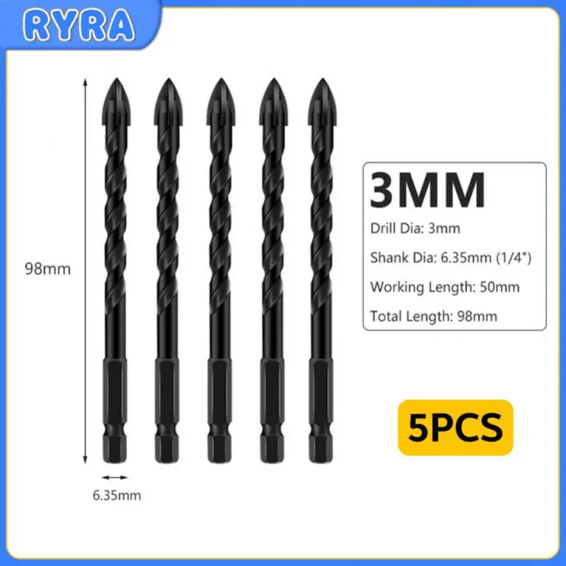 

Сверла для стекла, керамики, бетона, 3/4/5/6/8/10/12 мм