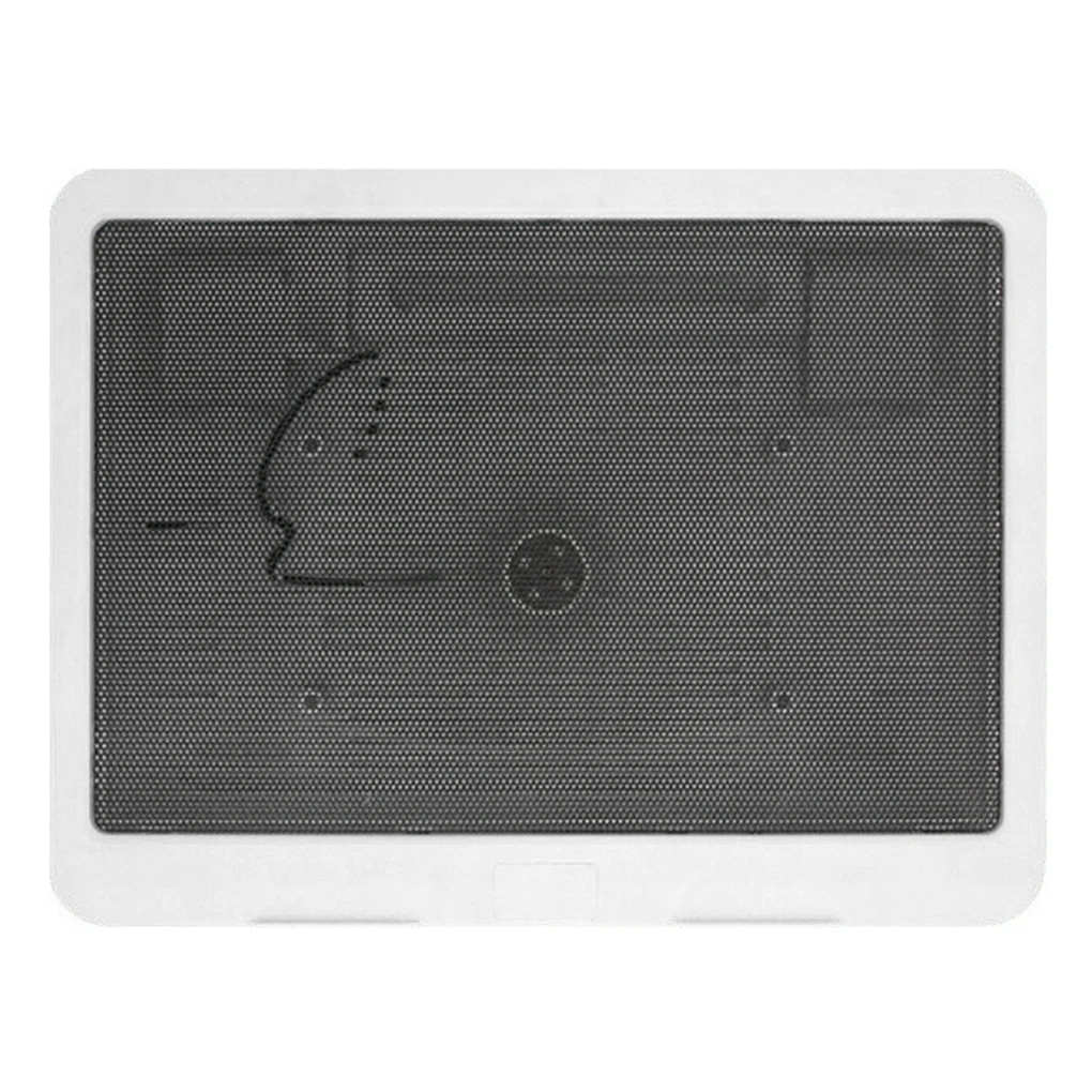 

1PC Black Ultra Thin Laptop Cooling Pad Adjustable Stand Notebook Ventilation Fan USB Computer Bracket Cooler