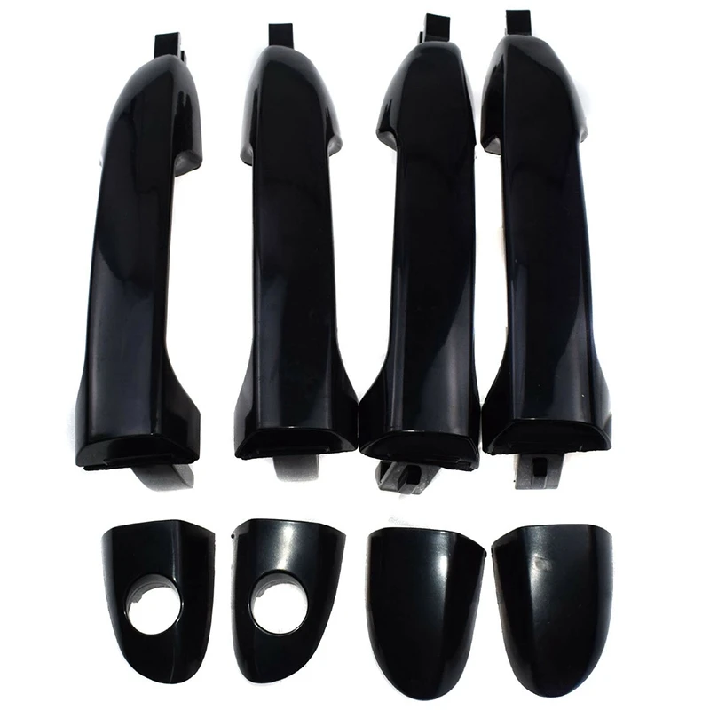 

4 Pcs Front Rear Left Right Outside Door Handle for Kia Spectra Spectra5 Cerato 04-09 82650-2F000 83650-2F000