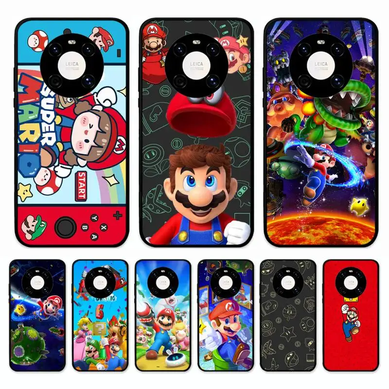 

Super M-Mario-B-Bros Phone Case For Huawei Mate 10 20 30 40 50 lite pro Nova 3 3i 5 6 SE 7 pro 7SE