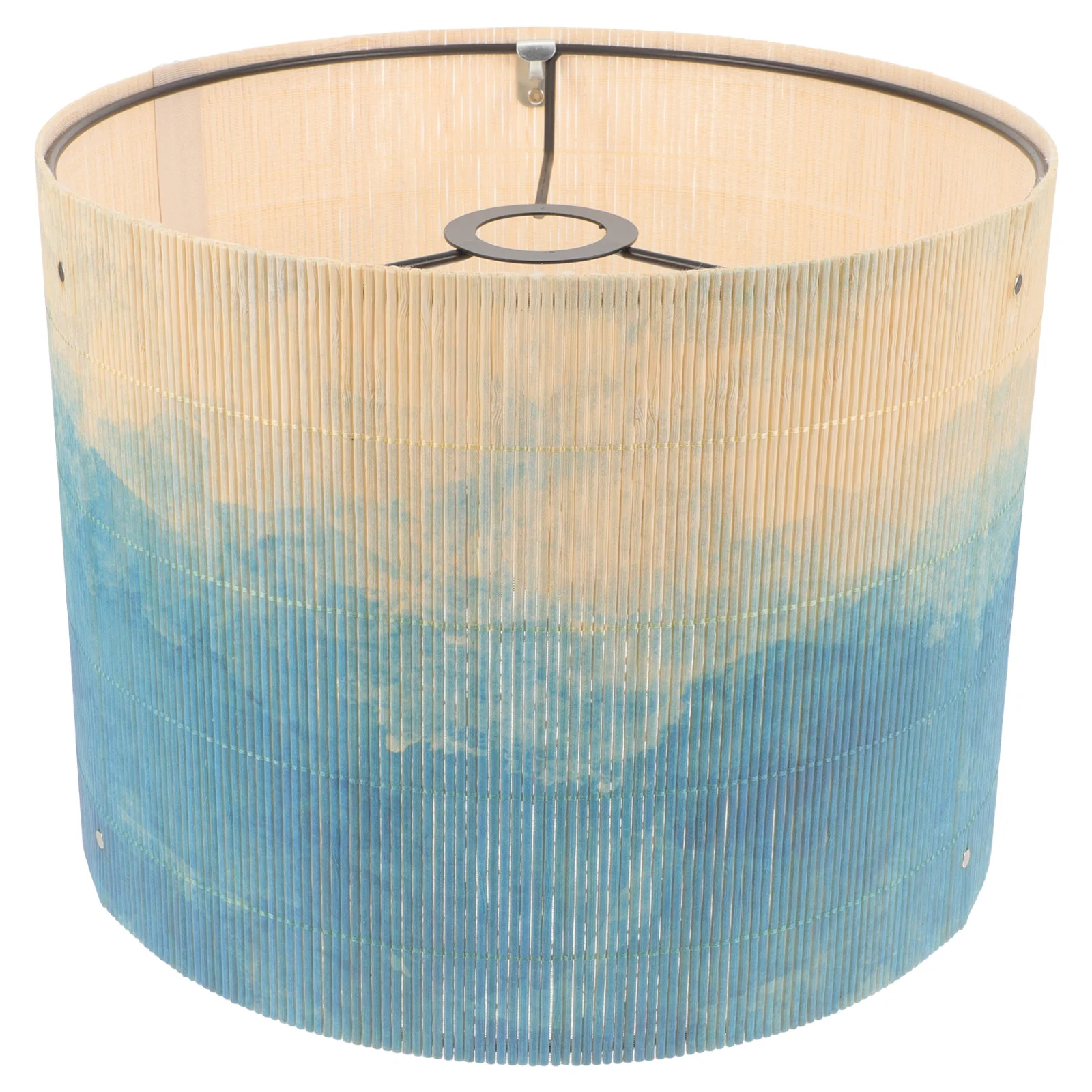 

Greenery Decor Barrel Lamp Shades Modern Table Light Cover European Style Lamps Bamboo Vintage