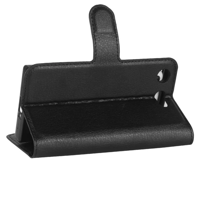 Флип-чехол для телефона Sony Xperia XZ1 компактный кошелек кожаный чехол-подставка