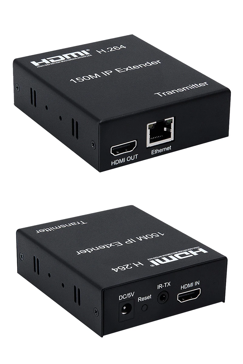 150 м HDMI IP-удлинитель через сеть Ethernet RJ45 Cat5e Cat 6 7 кабель с переключателем 1