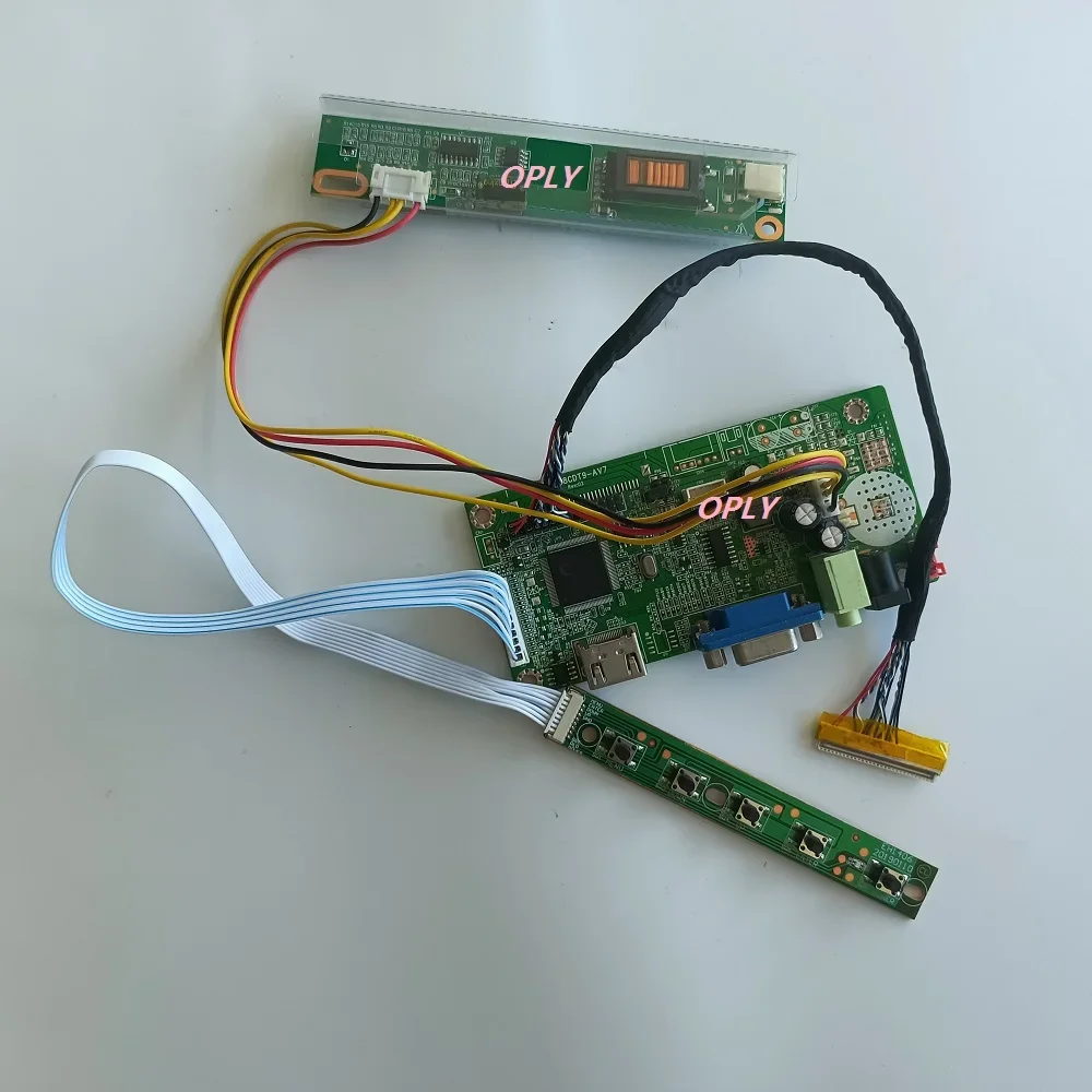 Для B150XG02 V2 V4 V5 B141XN03 V0/V3 1024x768 Панель светодиодный ЖК-дисплей 58C Плата контроллера