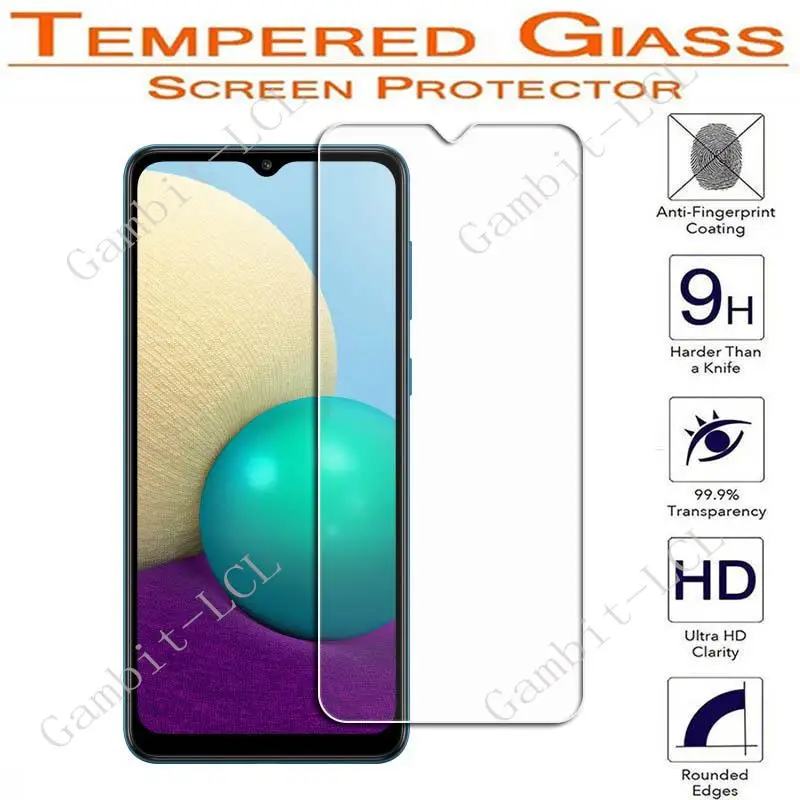 

For Samsung Galaxy A02 A04 A13 A23 4G A33 A53 A73 5G Buddy 2 F13 F23 M13 M23 M33 M53 Screen Protector Tempered Glass Film Cover