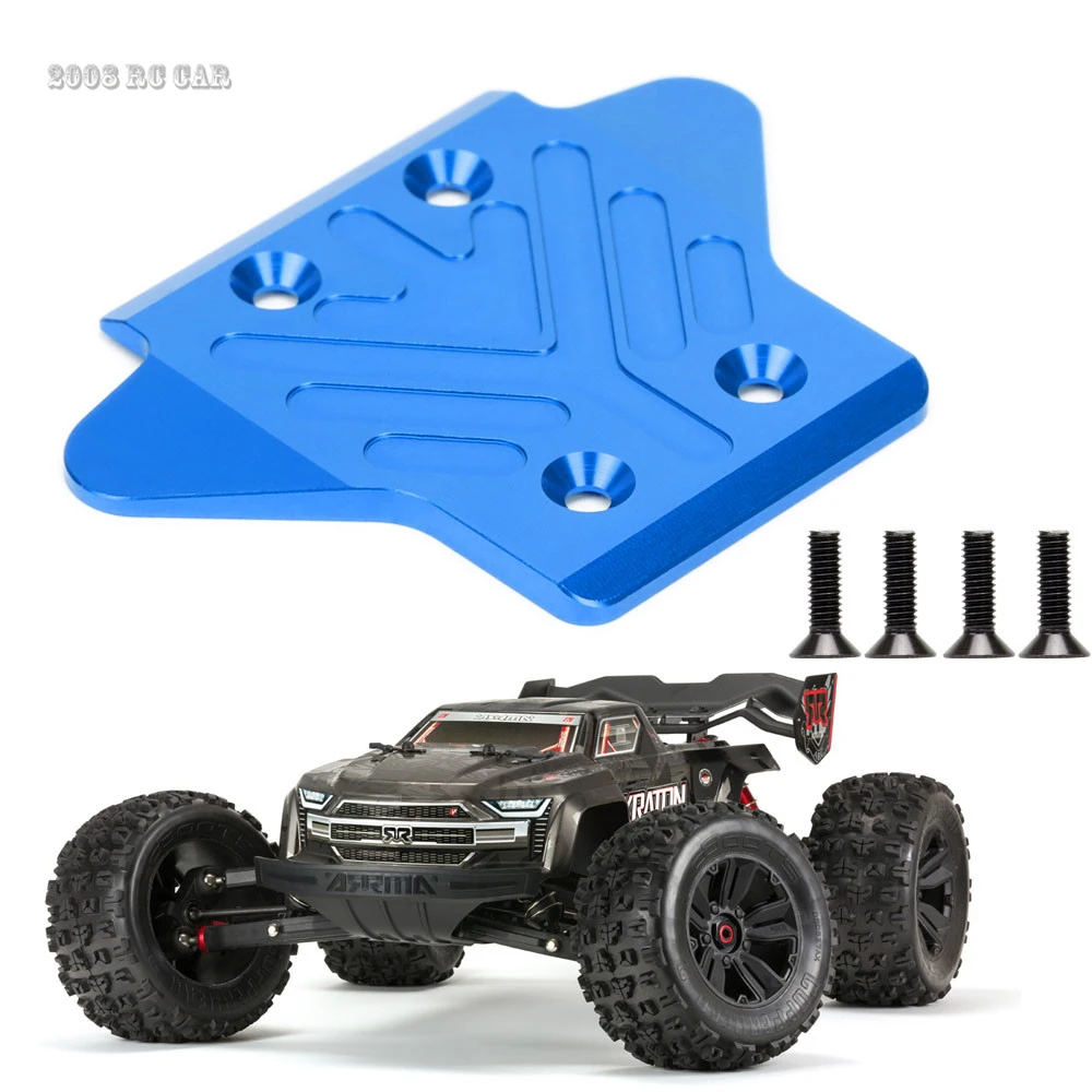 

1:8 Aluminium Alloy Rear Chassis Protection Cover #ARA320570 For RC ARRMA Kraton ARA106053 ARA106040 ARA8608V5