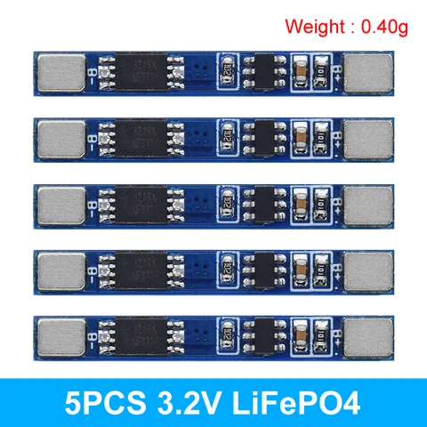TZT BMS плата защиты аккумулятора 1S 3.2В 3.7В 3A  для аккумуляторов 18650 32650