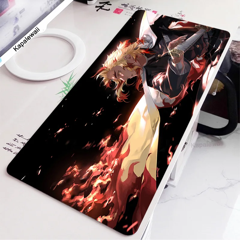 

Demon Slayer Large Mouse Pad Kawaii Gaming Accessories Desk Mat Gabinete Pc Gamer Laptop Completo Varmilo Csgo 900x400 Mousepad