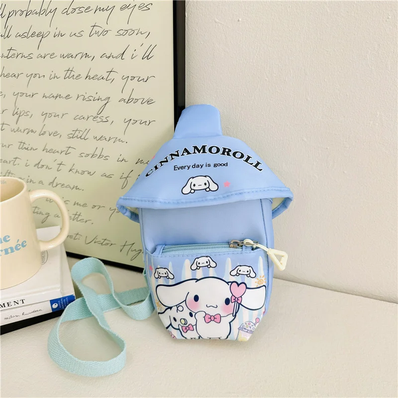 Kawaii Sanrio сумка Hello Kitty Kuromi нагрудная Cinnamoroll через плечо сумки для путешествий