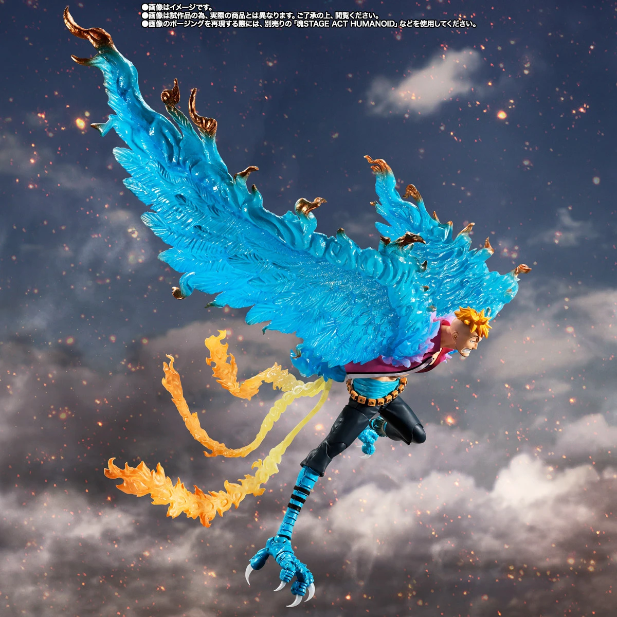 Фото В наличии: Фигурка BANDAI SHFiguarts One Piece Marineford Marco, аниме-модель, коллекционная игрушка №3