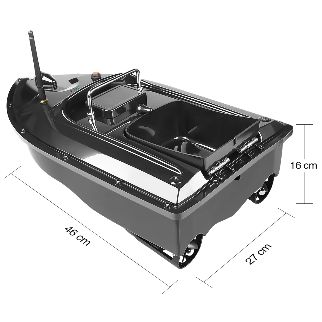 500 м Беспроводная рыболовная приманка с дистанционным управлением лодка двумя