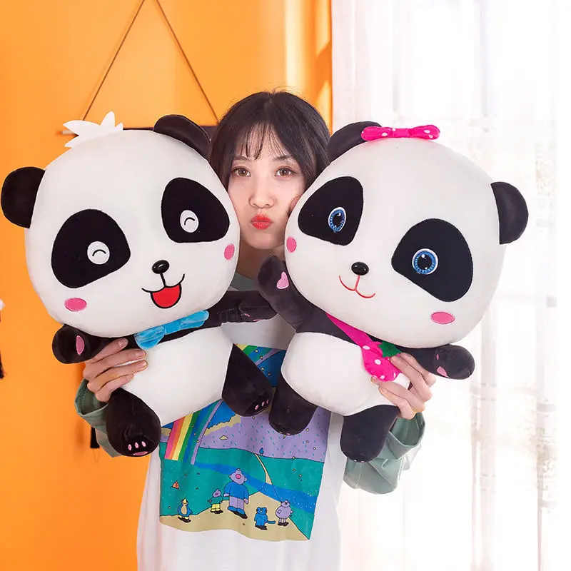 Плюшевая детская игрушка Plushie BabyBus Kawaii Panda мягкий подарок для малышей милая