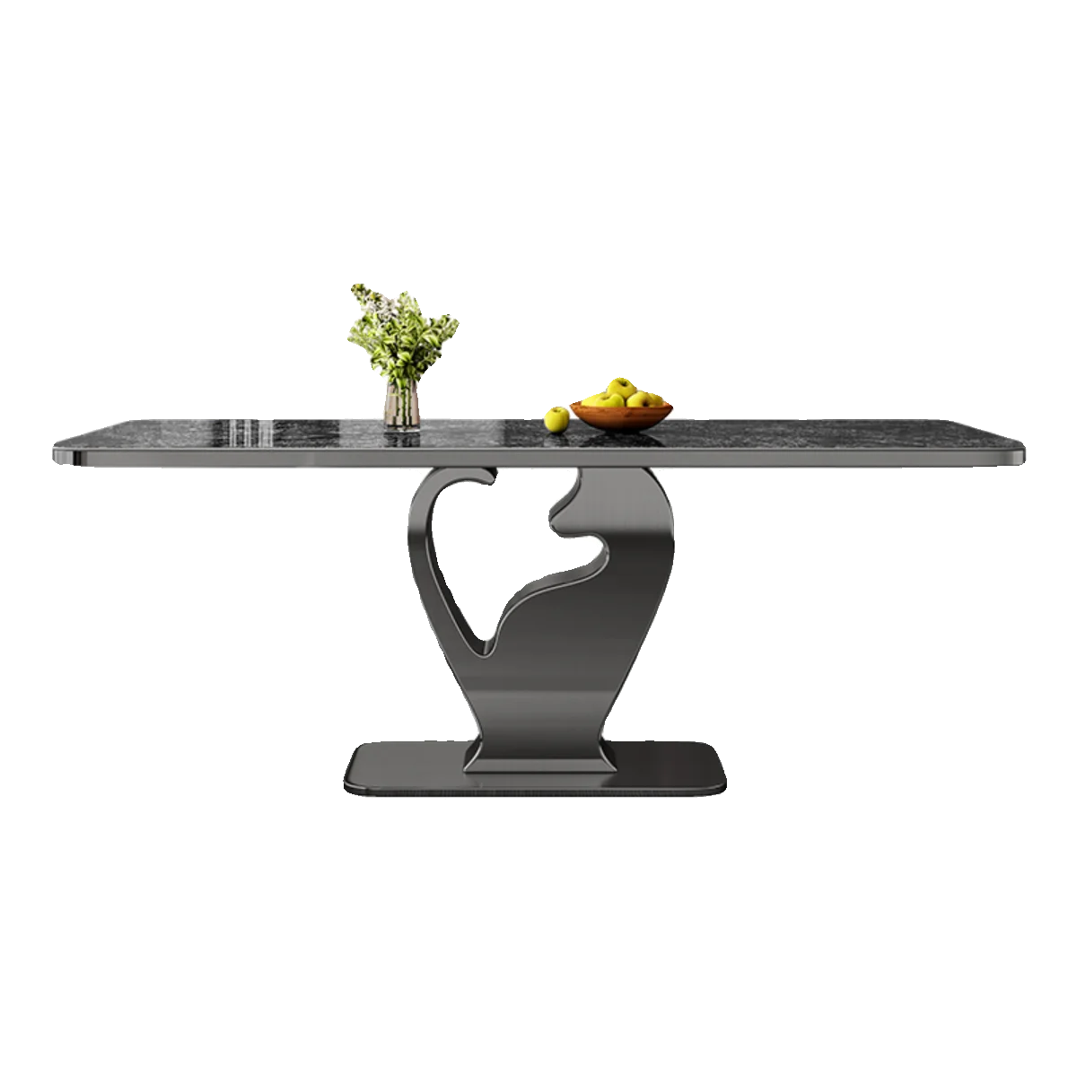 

Набор панелей Rock, обеденный стол и стул, Современная Минималистичная итальянская искусственная Роскошная мраморная Прямоугольная форма