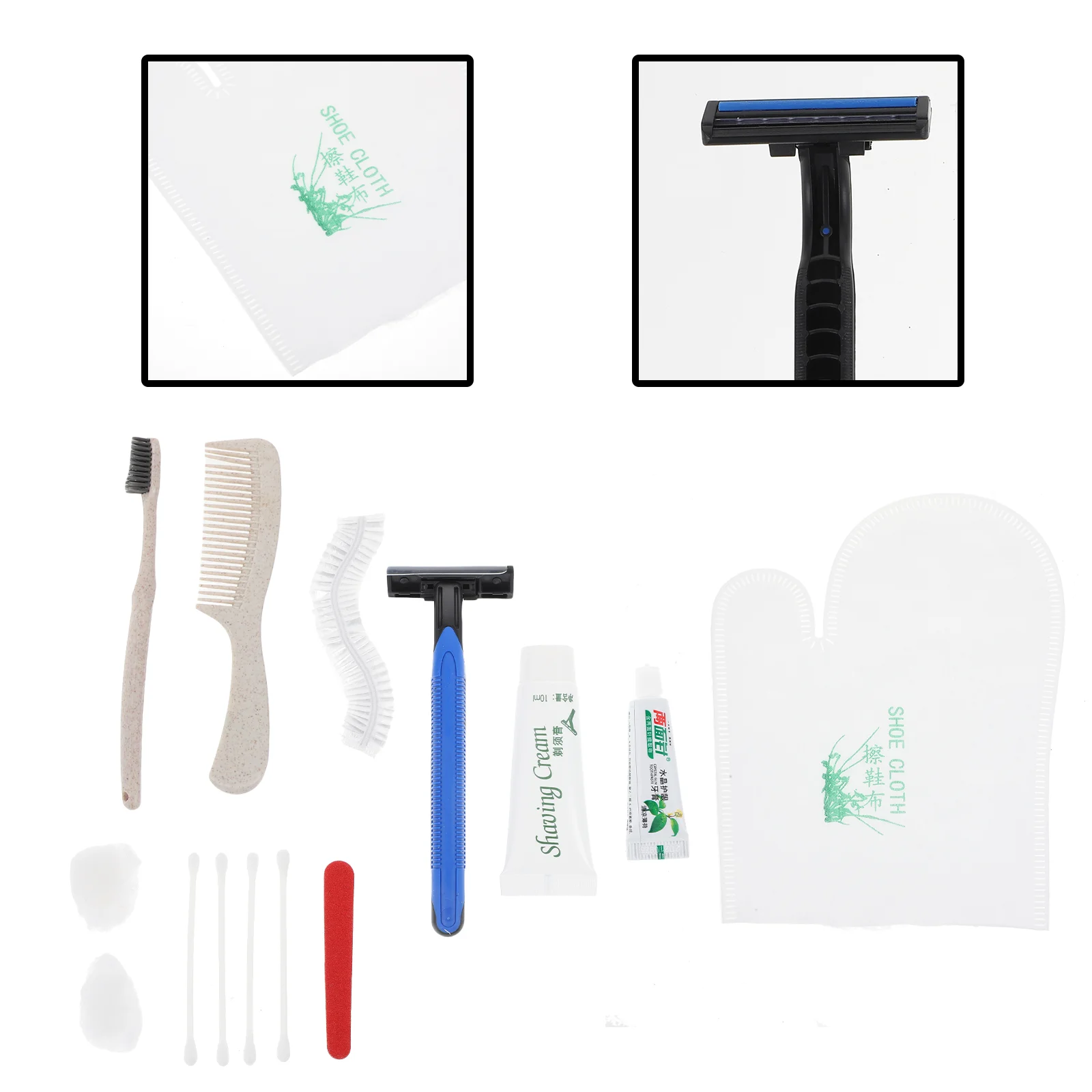 

1 Set Guesthouse Toiletries One-time Hygiene Toiletries Disposable Homestay Supply (Random Color)
