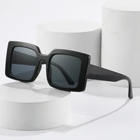 2022 new square sunglasses big frame shades retro pattern luxury design lady sun shades uv400