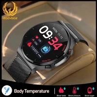 2022 ecgppg smart watch men sangao laser health heart rate watches ip68 waterproof fitness tracker smartwatch for huawei xiaomi