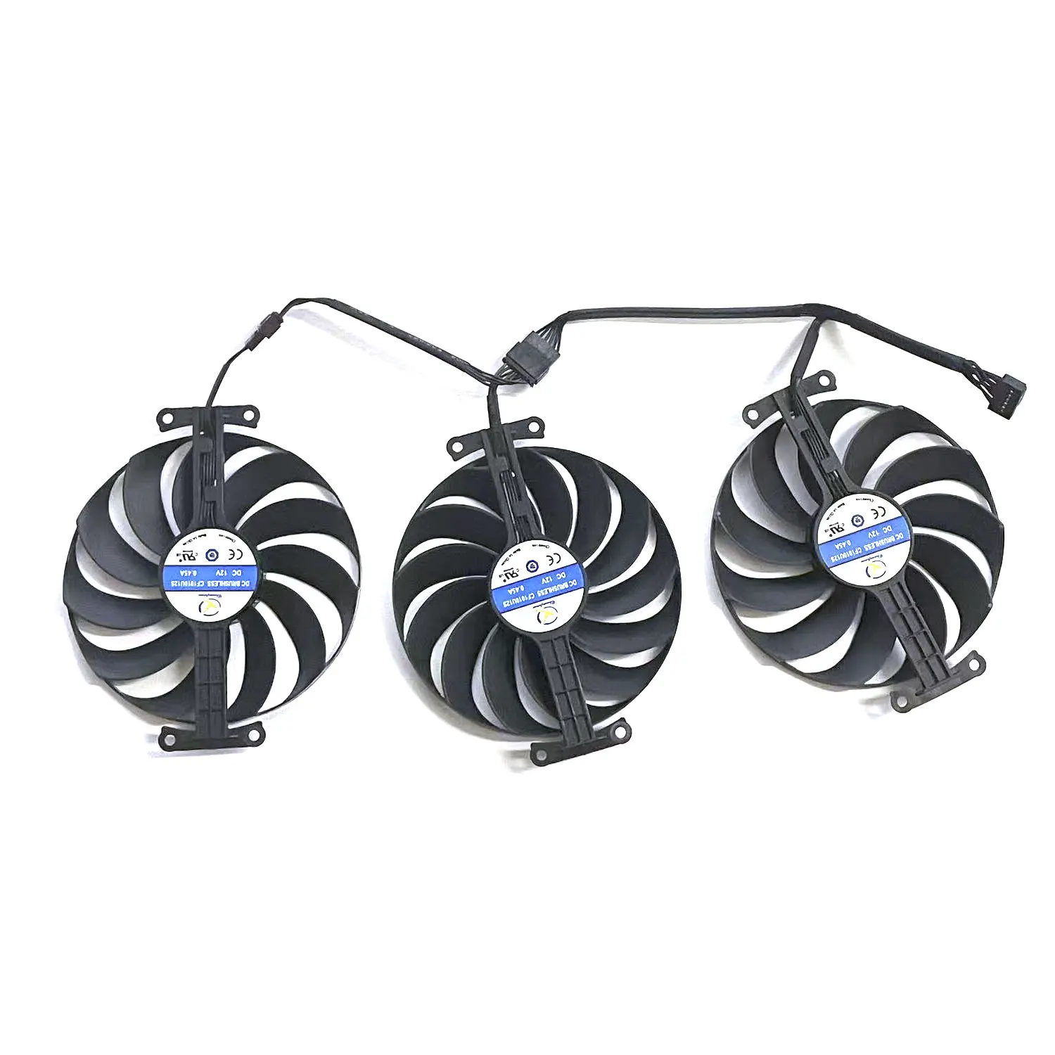 Фото Вентилятор для видеокарты ASUS ROG Strix GeForce RTX 3080 3070 3090 3060Ti 3070Ti 3080Ti RX 6700 6800 №3