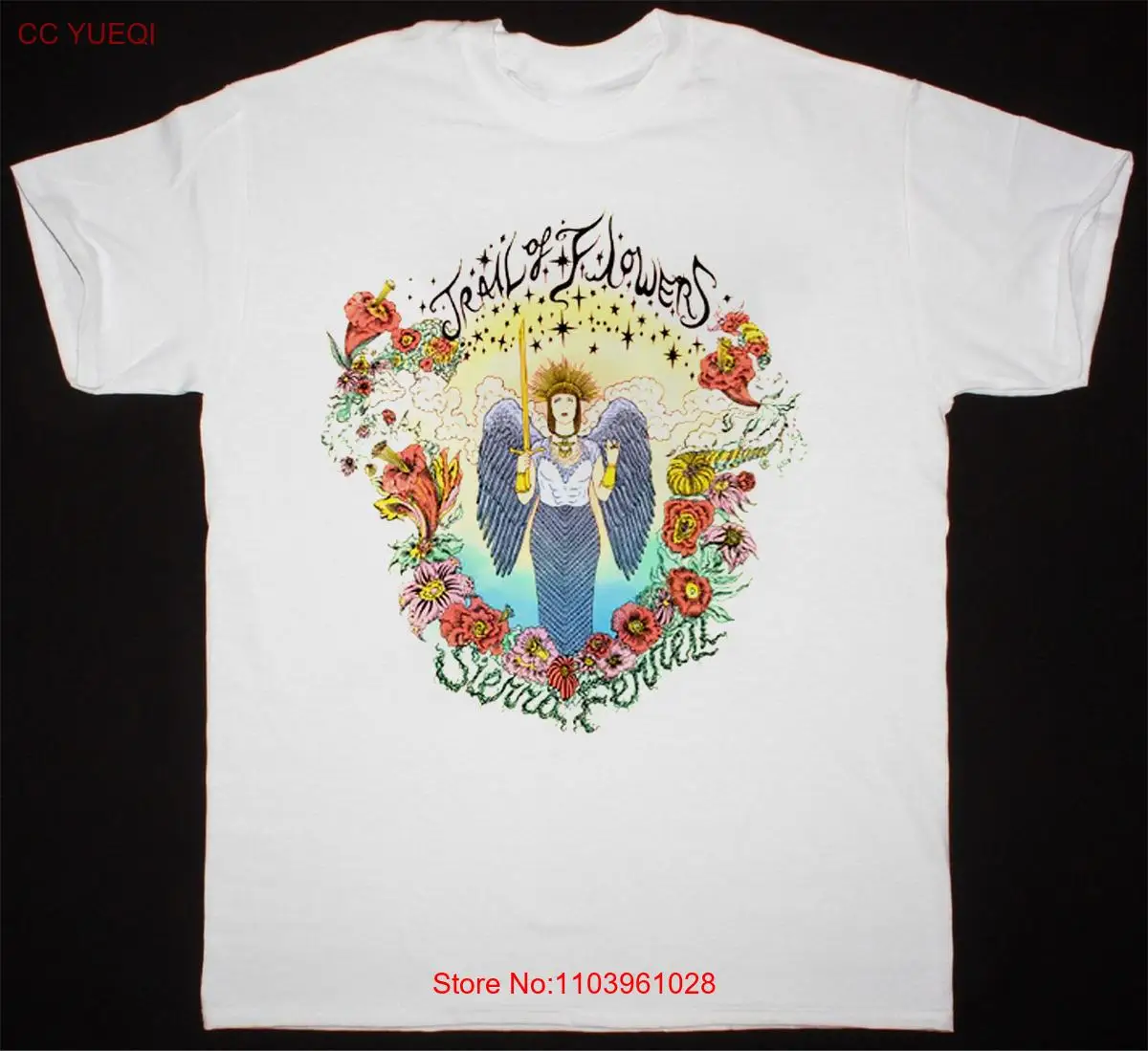 Новая рубашка унисекс для фанатов Sierra ferrella Trail of Flower белая все размеры подарок