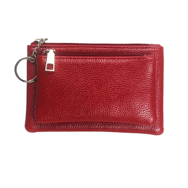 Fashion Pu Leather Women Coin Purse Small Wallet Change Coin Pouch Mini Zipper Money Bags Children Pocket Wallets Key Holder