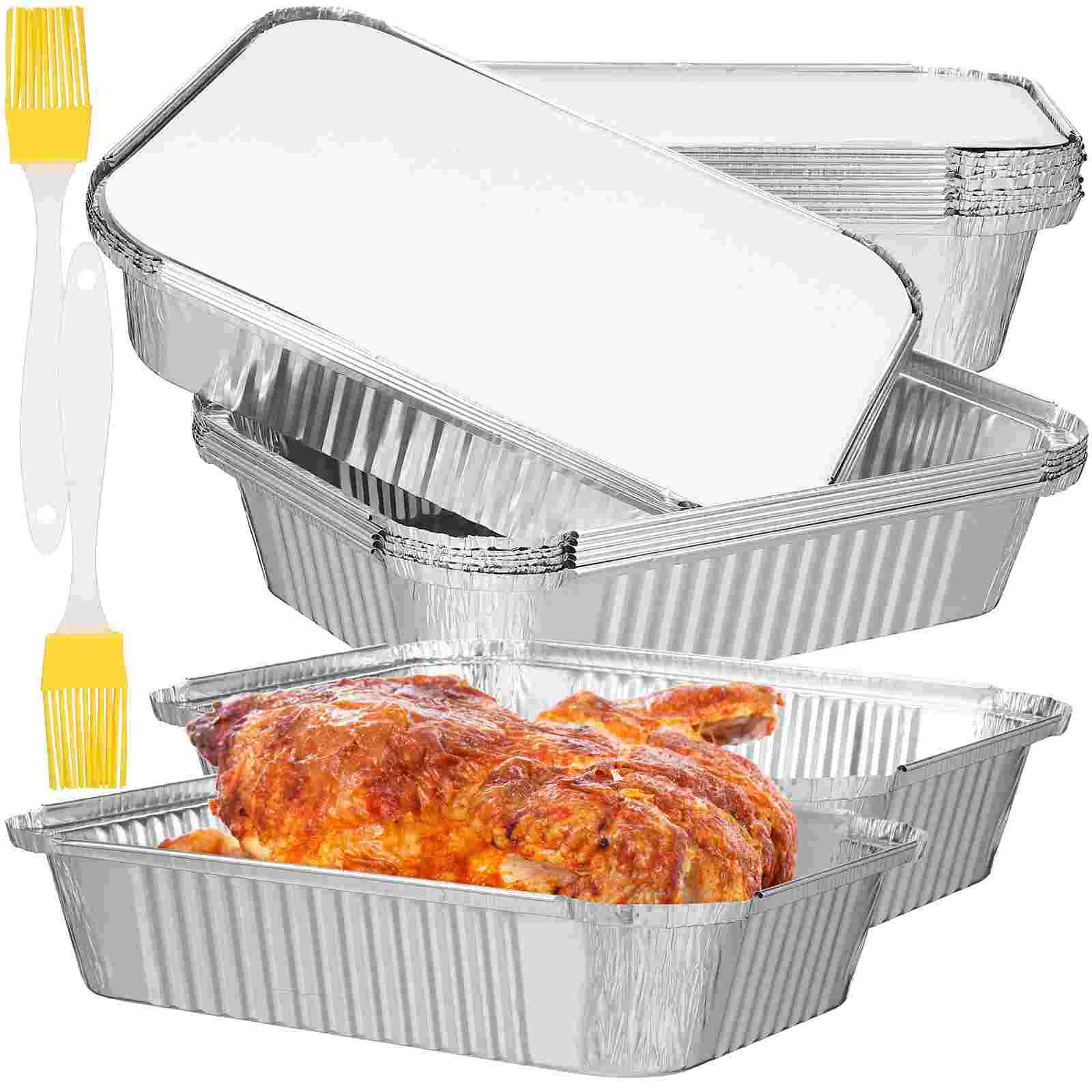 

2 Pcs Oil Brush Silicone Bbq Brush Basting Brush Grill Brush Pastry Brushes Silica Gel Silicone Pastry Brush