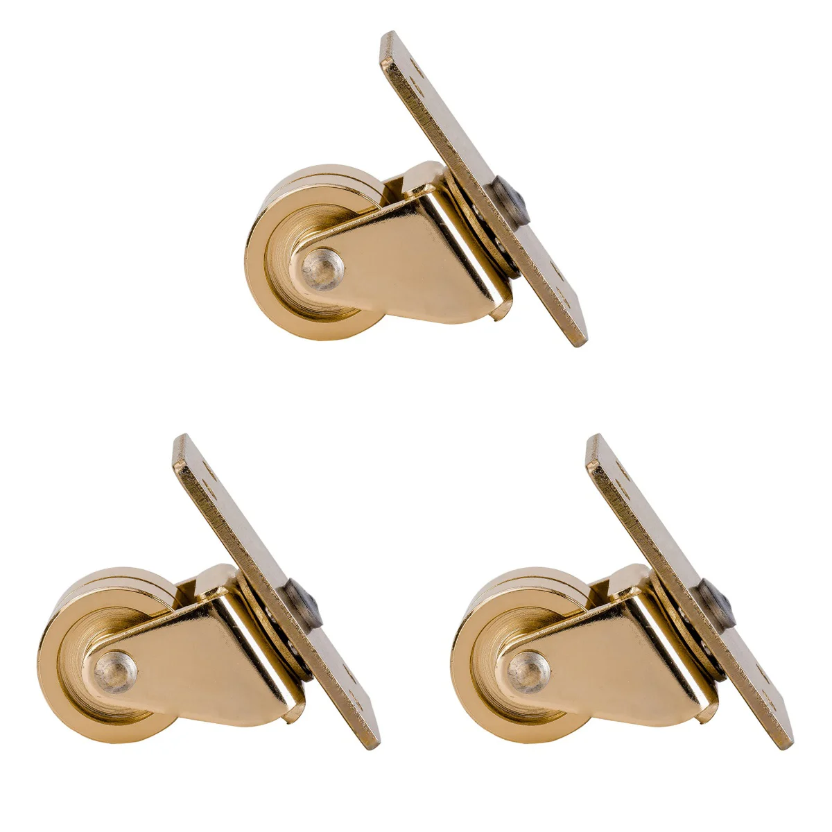 Piano Wheel Caster Accessory Metal Wheels Upright Furniture Casters Moving Mobileswivel Protectors Floor Brass Duty Heavy Supply