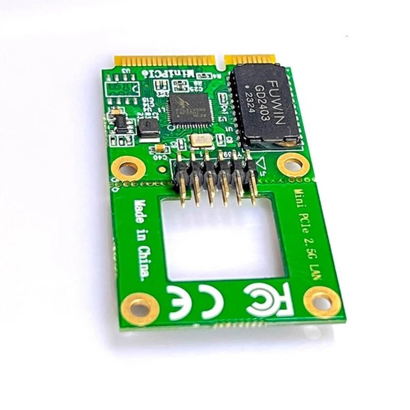 RTL8125B Mini Pcie 2.5Gigabit Ethernet Card Настольная сетевая карта с мягкой маршрутизацией