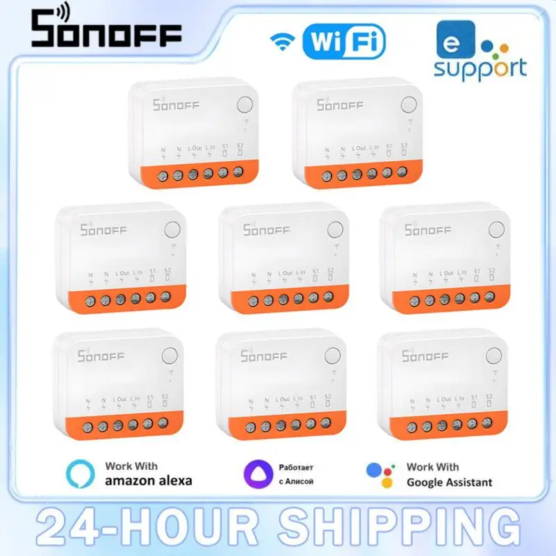 Фото 1/3/5 шт. SONOFF R4/R3/R2 MINI Wi-Fi переключатель Mini Extreme Smart Home модуль голосового дистанционного управления Alexa Google Home Alice №1