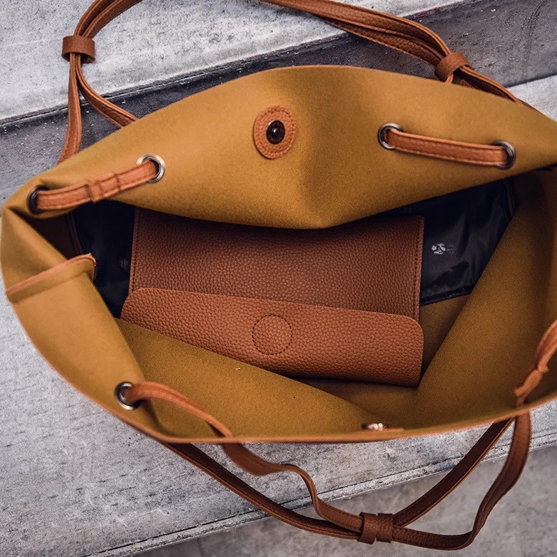 2 шт. женская сумка-тоут через плечо в стиле ретро |