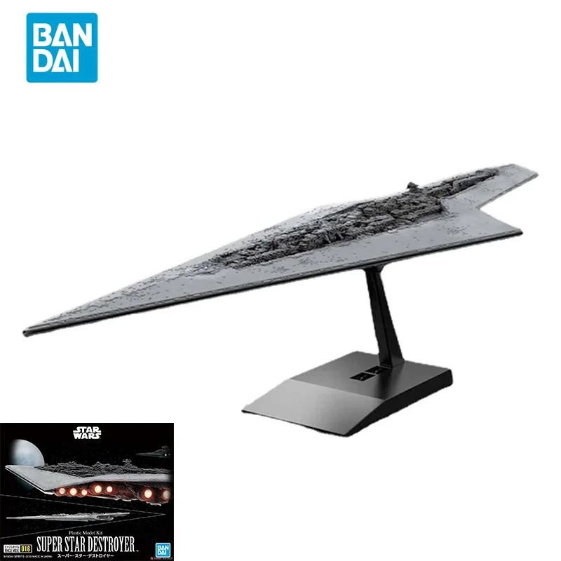 Фото Bandai оригинальная аниме-модель «Звездные войны» SUPER STAR DESTROYER, экшн-фигурка в сборе, модель игрушки, коллекционные подарки для детей №1