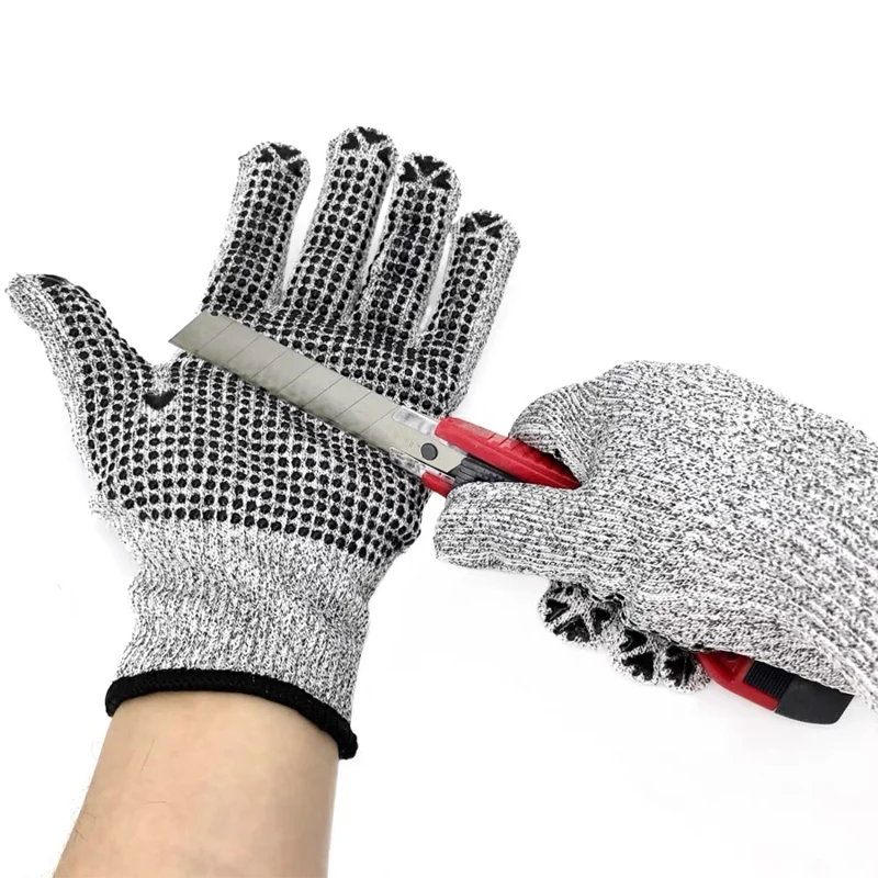 

HPPE Level 5 Safety Anti Cut Gloves High-strength Industry Kitchen Gardening Anti-Scratch Anti-cut Glass Cutting Multi-Purpose