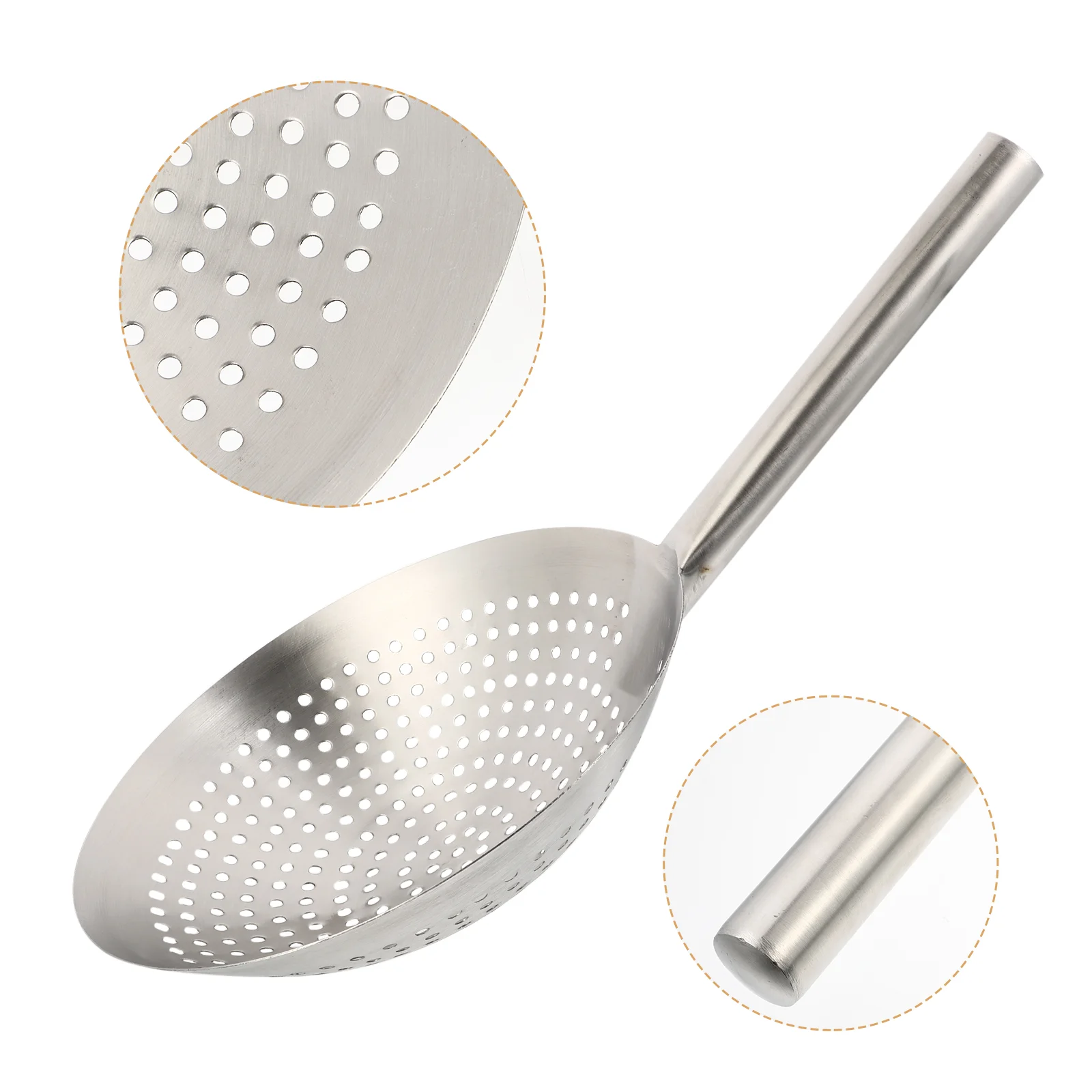 

Wire Oil Skimmer Strainer Fried Noodle Strainer Spoon Kitchen Fried Food Net