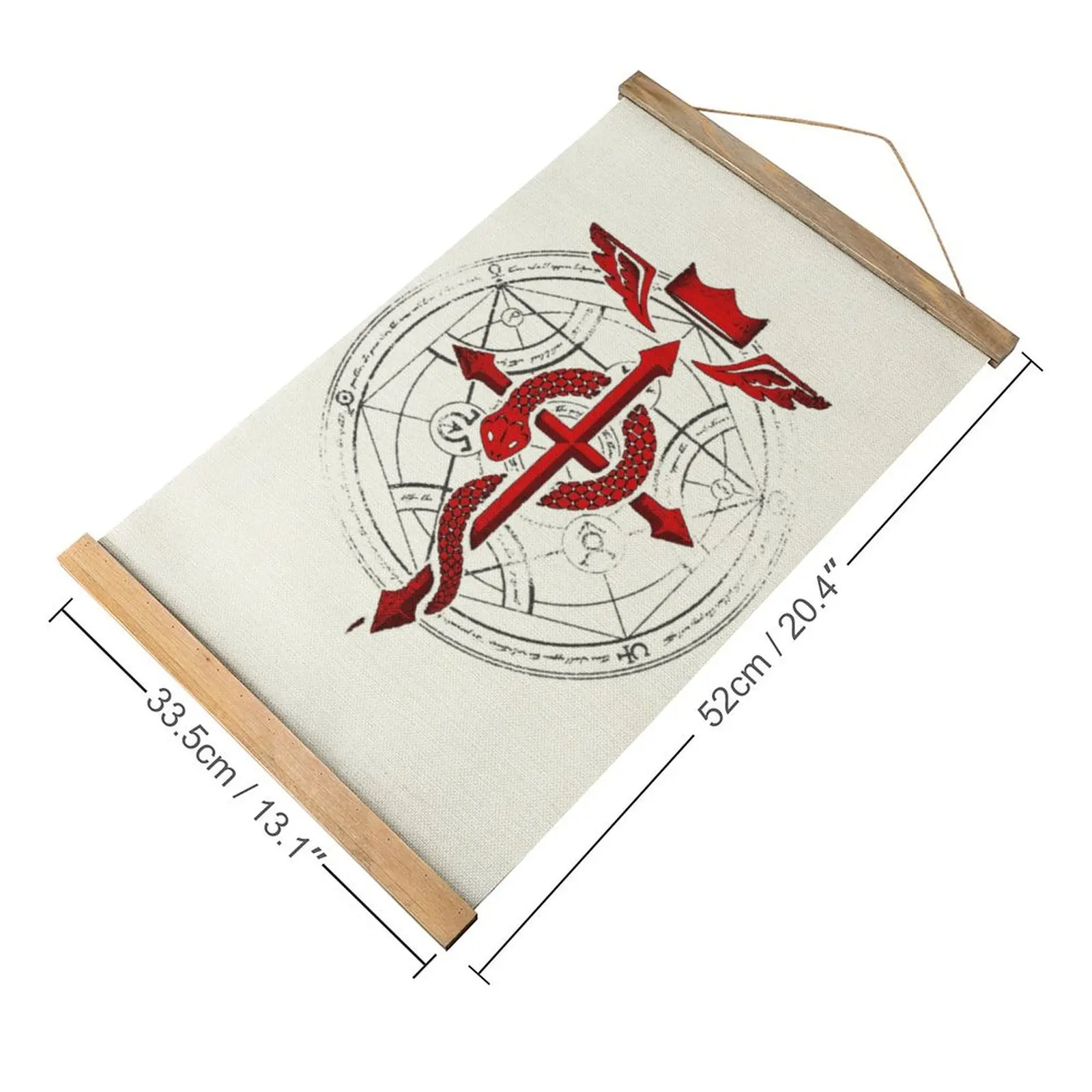 Картина &quotАлхимик Фламель&quot печать на холсте