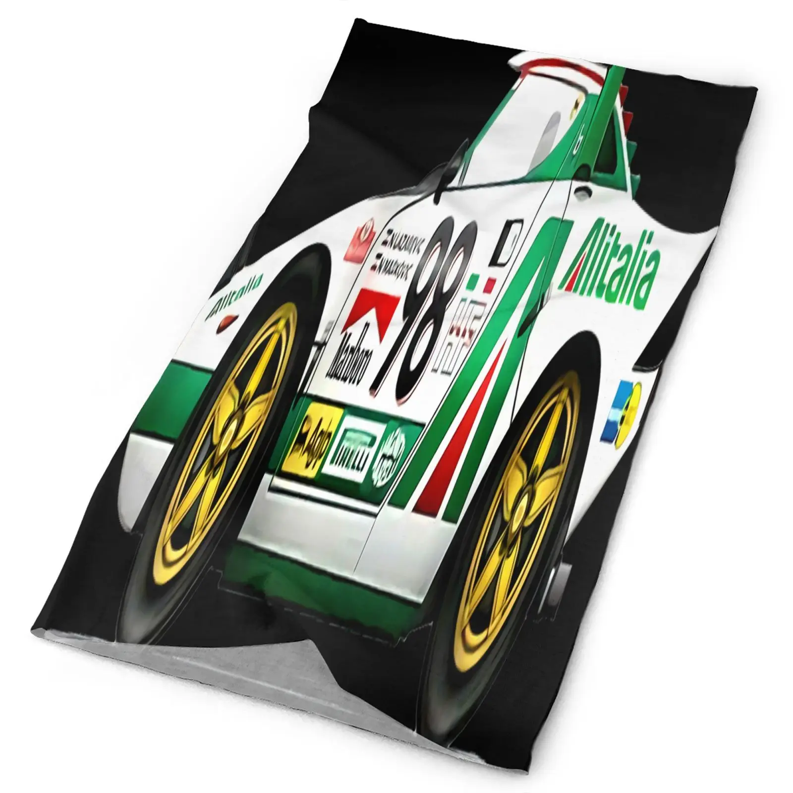 

Shirt Inspired By Lancia Stratos Hf Men's Bandana Scarf Balaclava Woman Skimask Tourism Mask Facemask Scarf Men's Tourism Mask