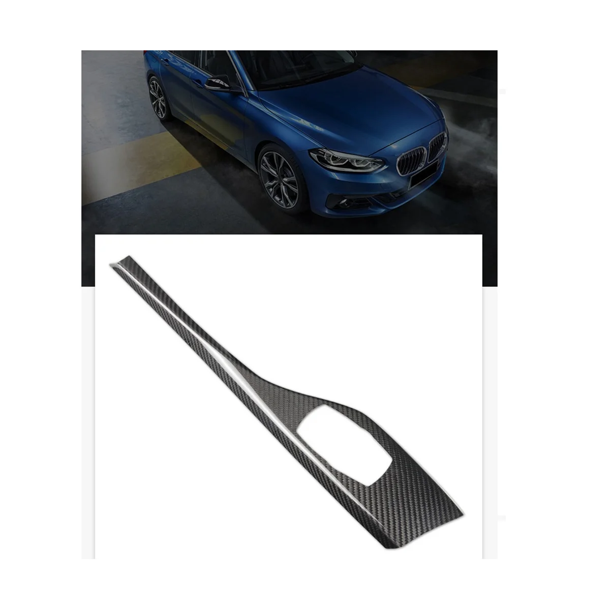 Аксессуары из углеродного волокна LHD для BMW 1 2 серии F20 F21 F22 стикер Автомобильная