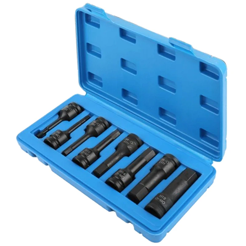 

1/2 Inch Pneumatic Hexagon Screwdriver Sleeve With Extended Pneumatic Wrench