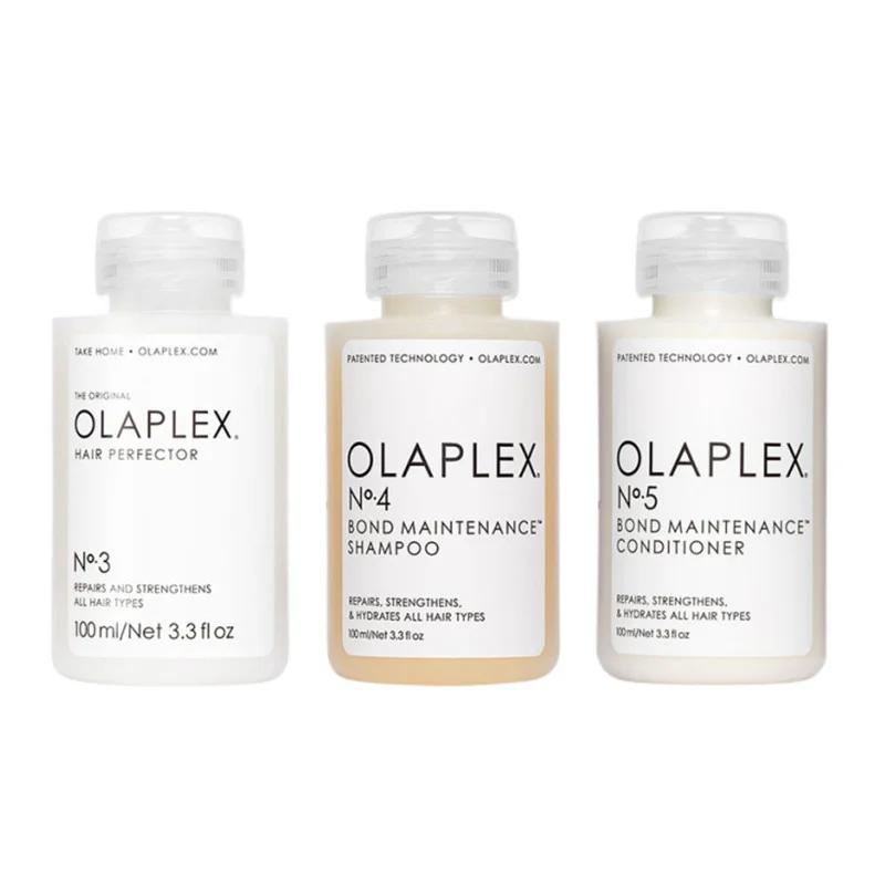 

3PCS Set OLAPLEX Nº.3/4/5 Hair Perfector Shampoo Conditioner Cleaning Repair Fluffy Damaged Hair Moisturizing Smoother 100ml