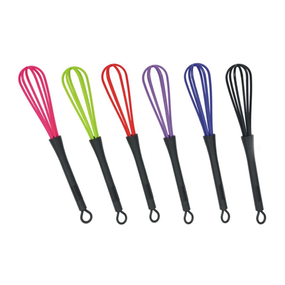 

6PCS Flour Cake Whisk Whisk Cooking Tool Kitchen Wire Balloon Manual Blender Balloon Whisk Mixer Whisk