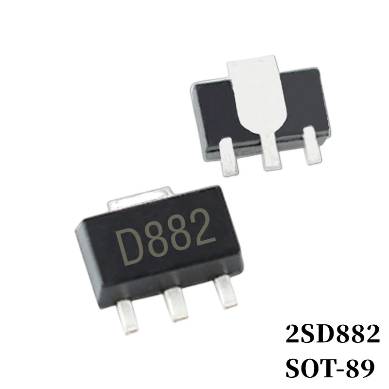 

100/300/1000/3000/10000Pcs 2SD874A 2SD882 2SD965 2SD999 MMBTA42 MMBTA92 SMD Transistor PNP/NPN SOT-89 Bipolar Transistor